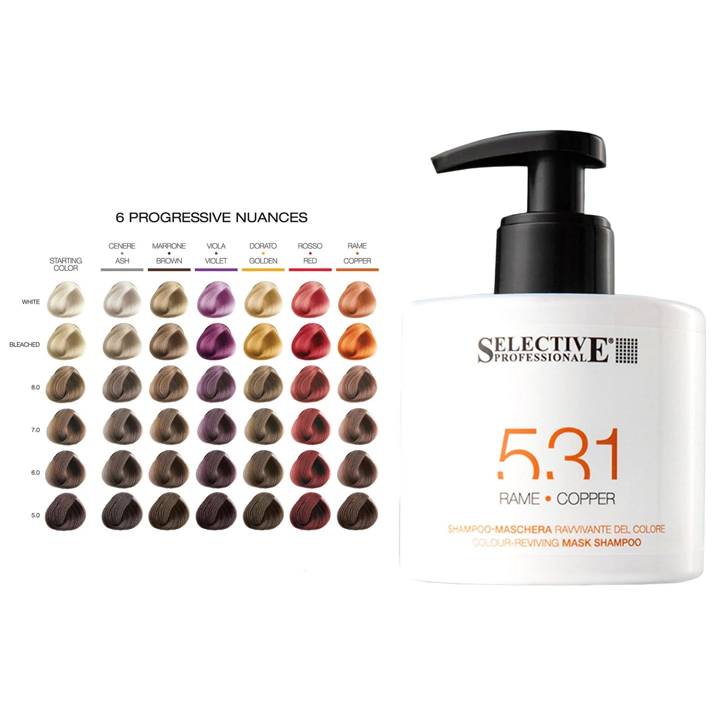 Selective Professional 5.31 Colour Shampoo 275ml
