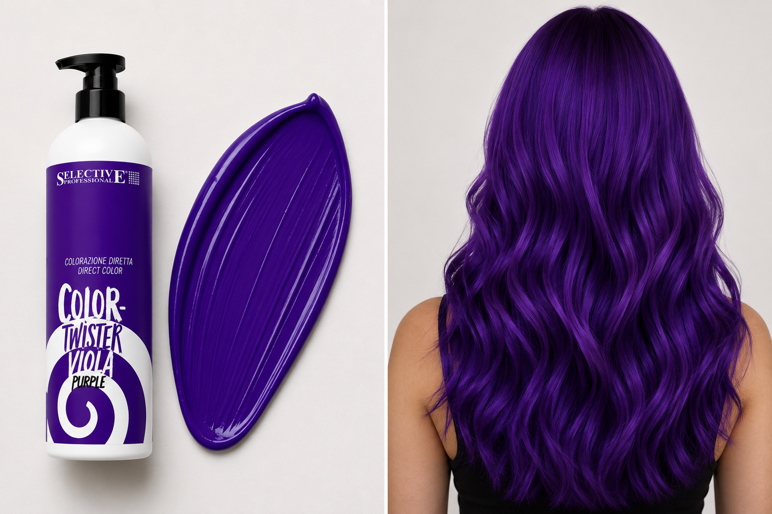 Selective Professional Color-Twister Viola Purple 300ml