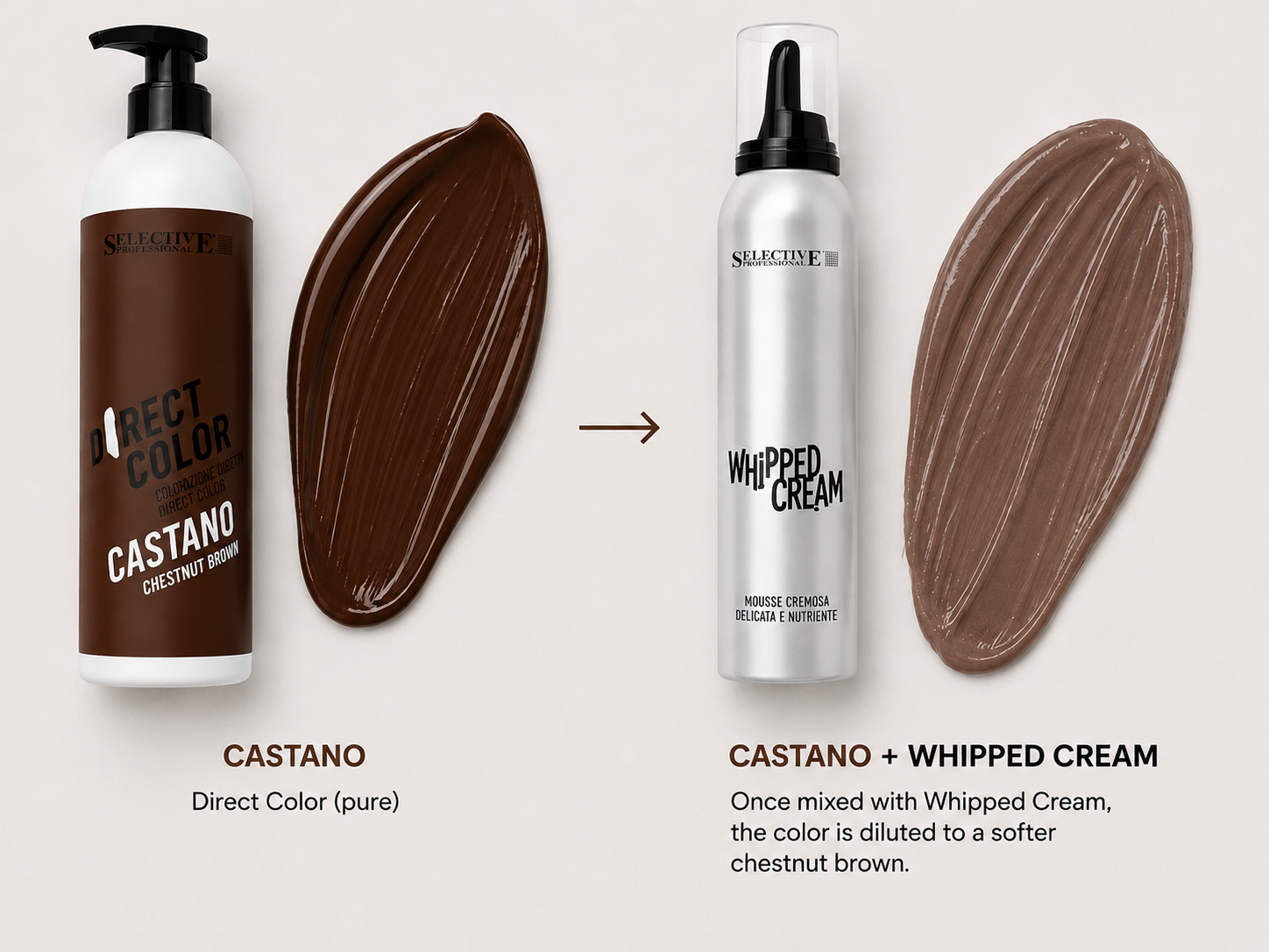 Selective Professional Direct Color Brown 300ml