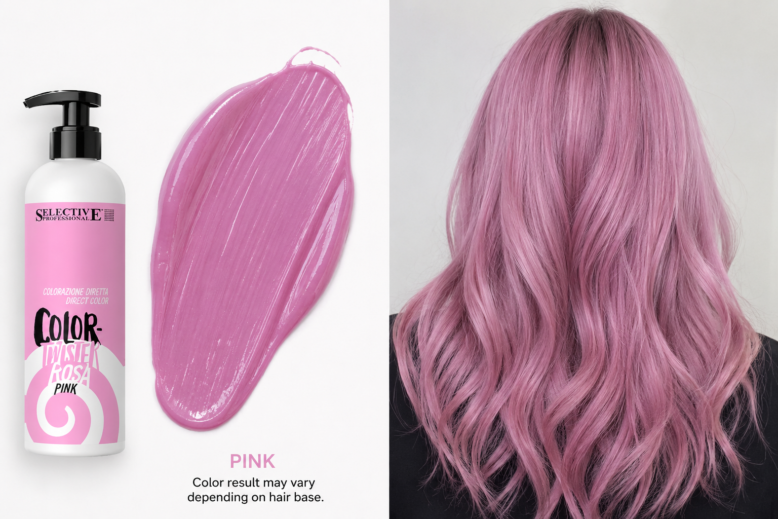 Selective Professional Color-Twister Lilla Rosa Pink 300ml