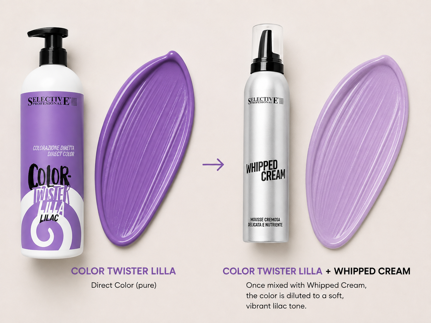 Selective Professional Color-Twister Lilla Lilac 300ml