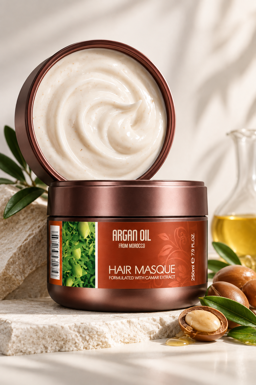 Argan Oil From Morocco Hair Masque Formulated with Caviar Extract 200ml