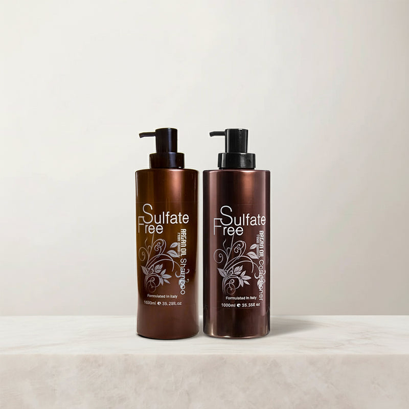 Argan Oil from Morocco Sulphate Free Shampoo and Conditioner 1L + 1L