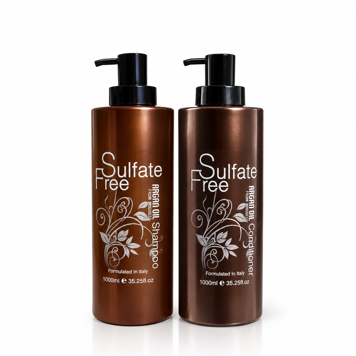 Argan Oil from Morocco Sulphate Free Shampoo and Conditioner 1L + 1L
