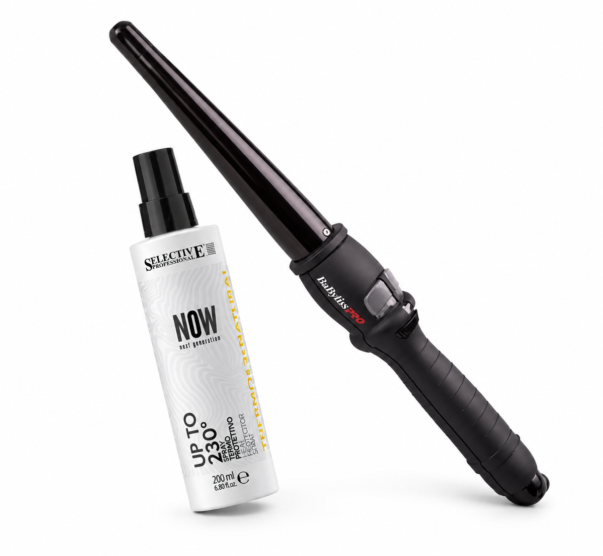 BaBylissPRO Curling Wand & Heat Protector Bundle