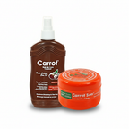 Carrot Sun Combo - Coconut Tanning Oil + Carrot Tanning Cream