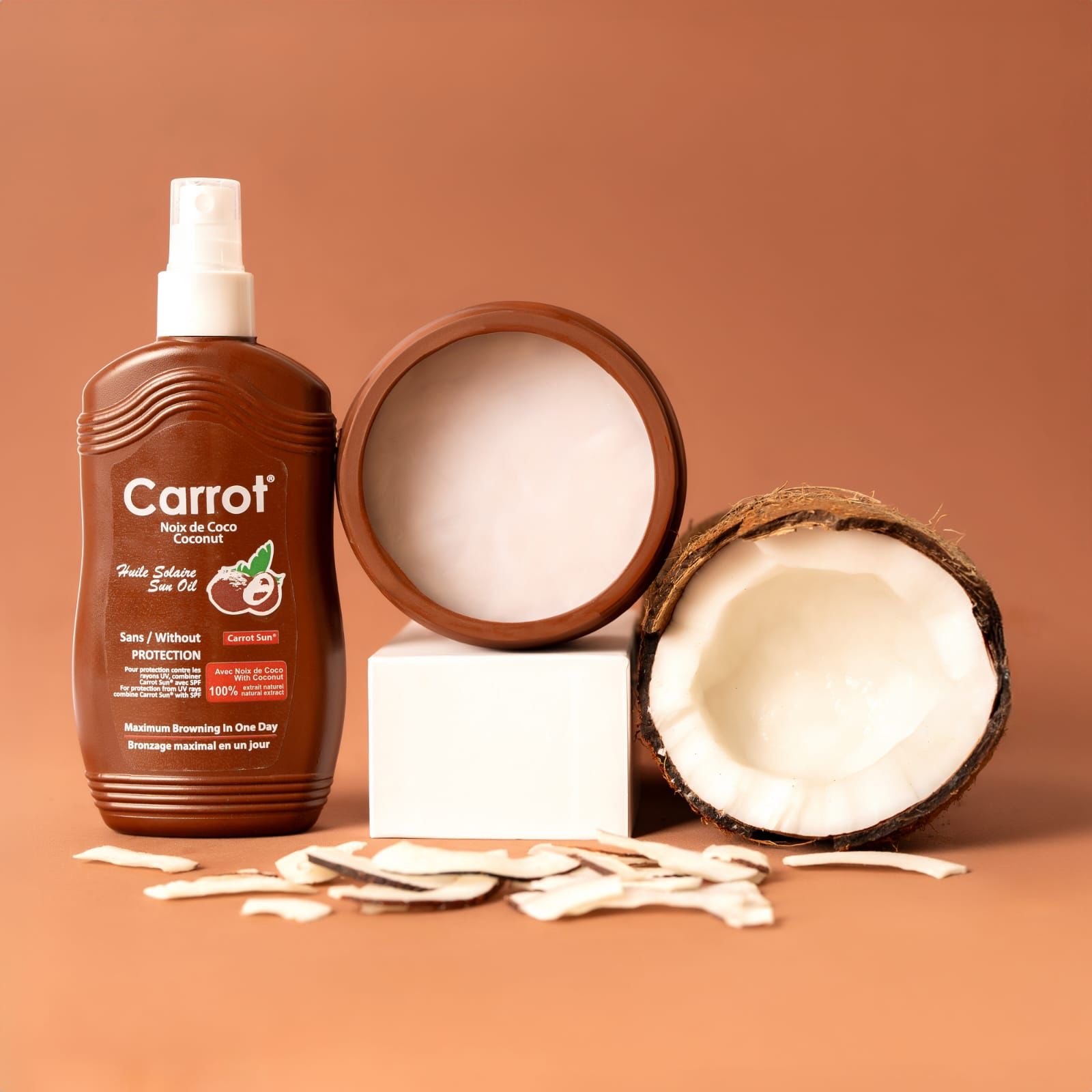 Carrot Sun Coconut Tanning Cream 350ml