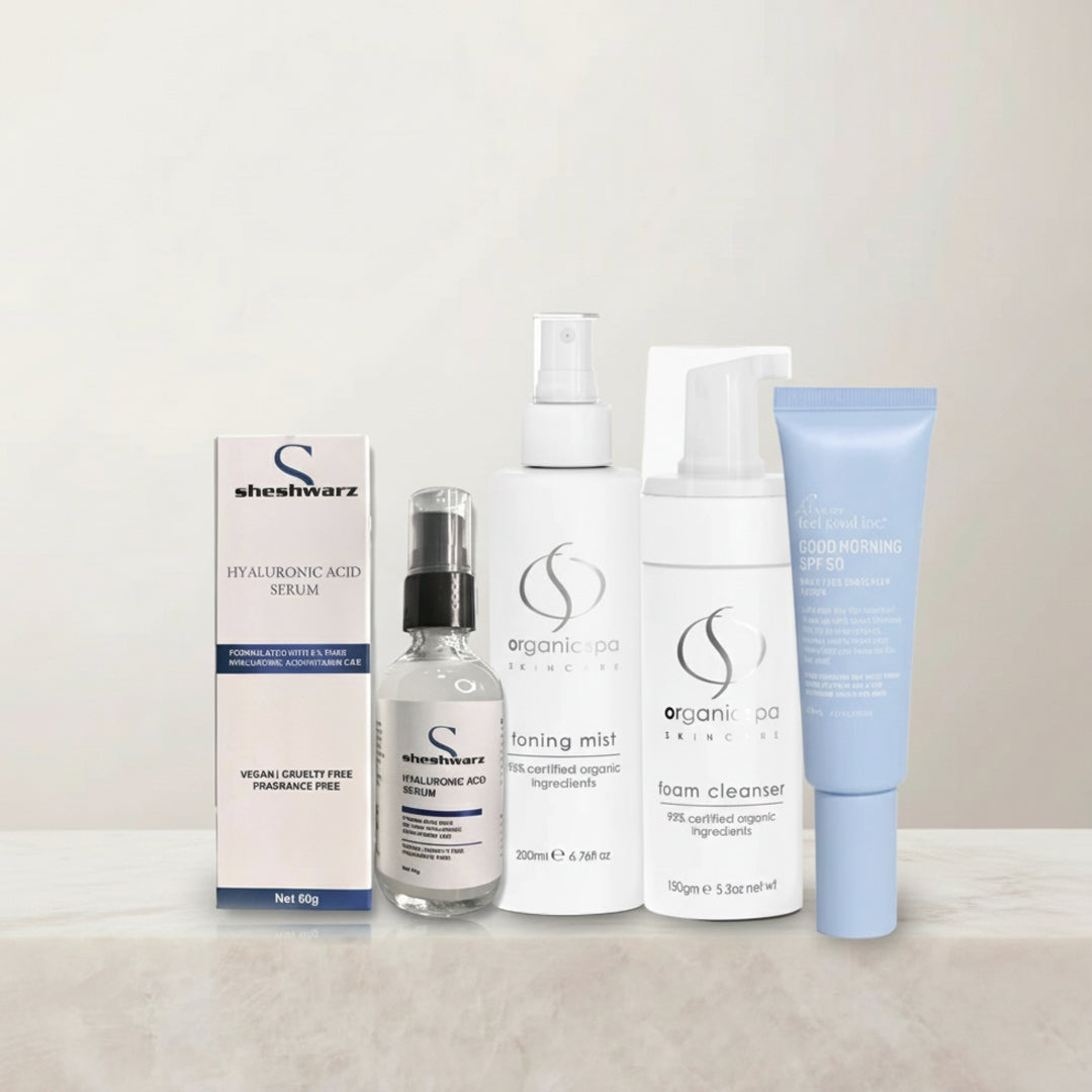 Sheshwarz + Organic Spa + We Are Feel Good Inc. Daily Skin Care with SPF