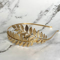 Double Gold Leaf Headband