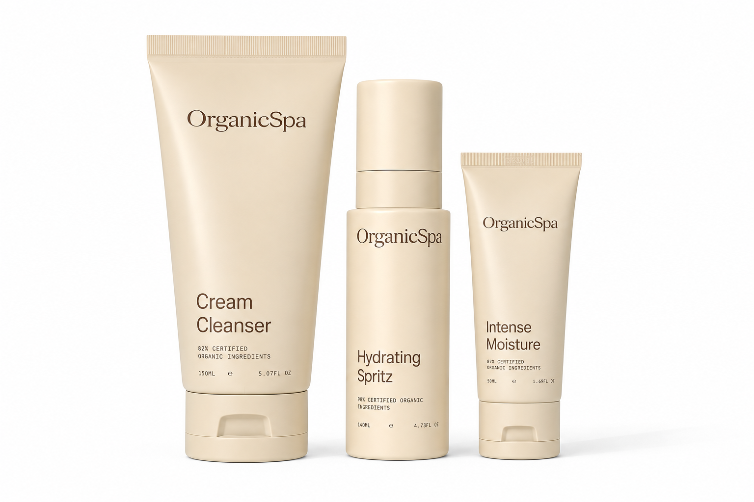 Organic Spa Essentials Bundle - Dry Skin