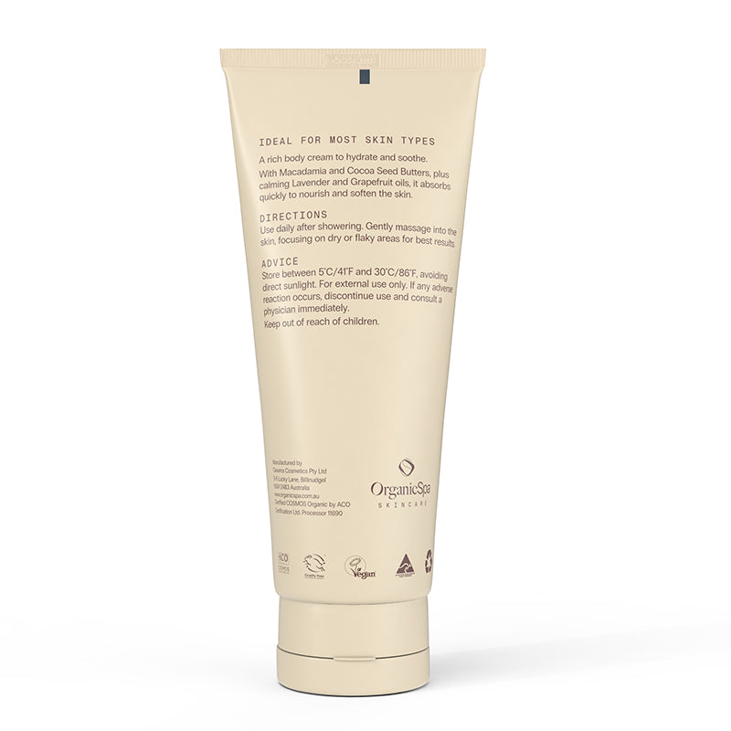 Organic Spa Luxe Body Cream 200ml