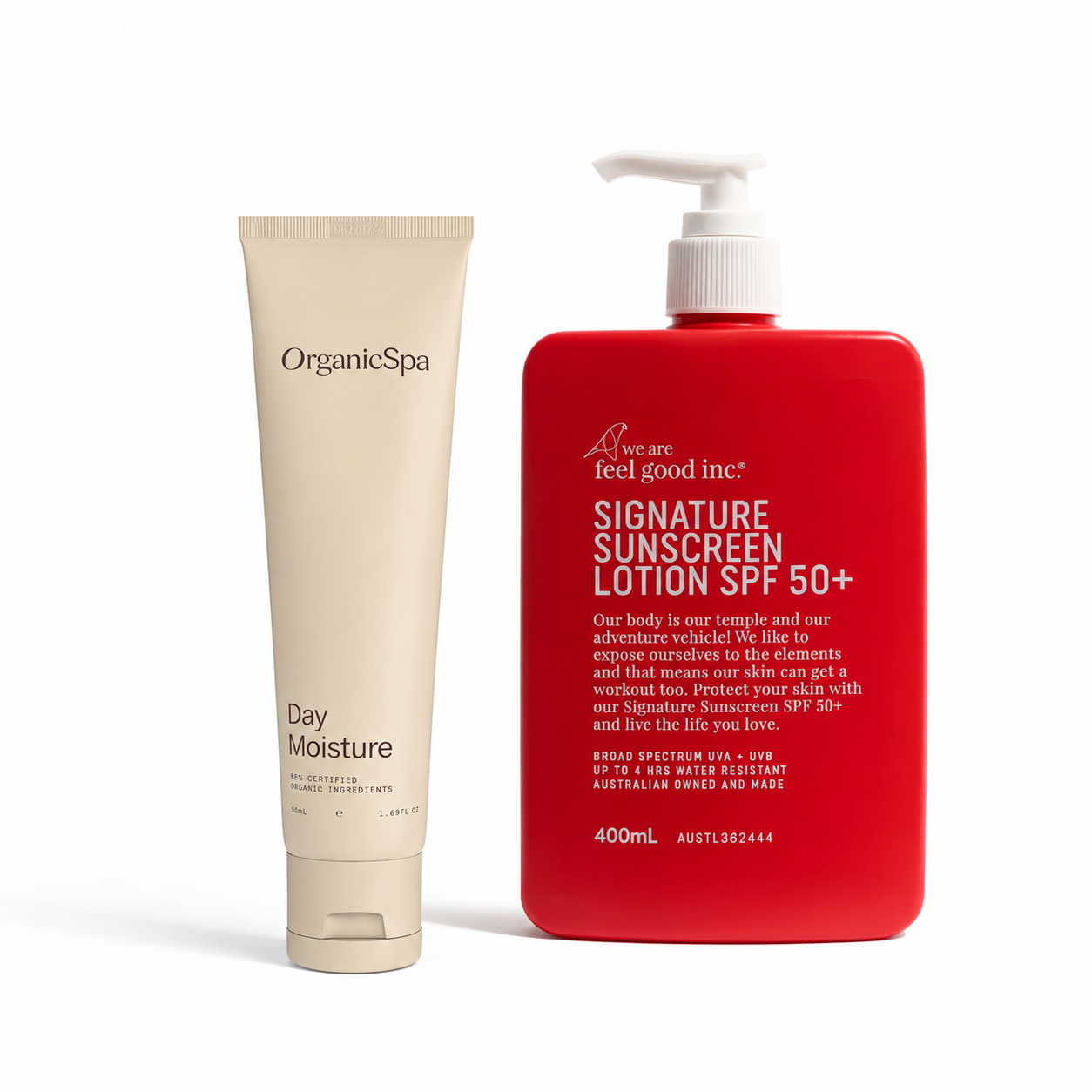 Organic Spa + We Are Feel Good Moisturising Bundle