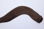 KM HAIR 5pc Clip-In Extensions - Giza (Ash Brown) 135g