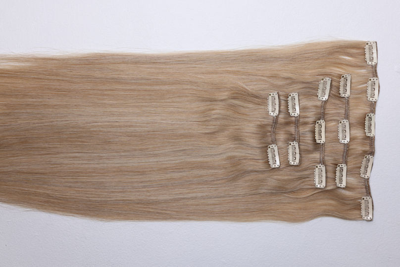KM HAIR 5pc Clip-In Extensions - Alexandria 135g