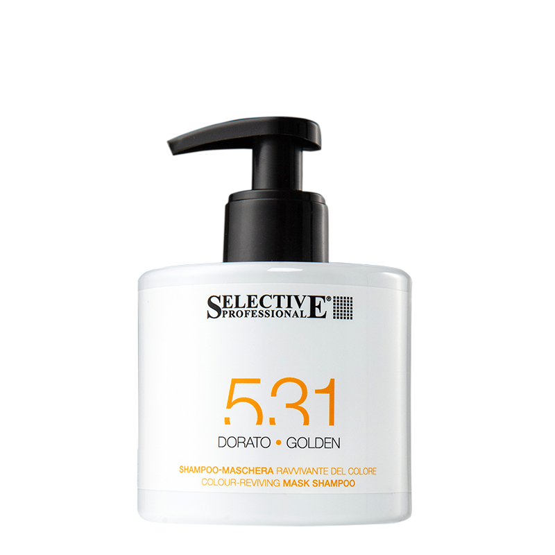 Selective Professional 531 Colour-Reviving Mask Shampoo - Dorato | Golden 275ml