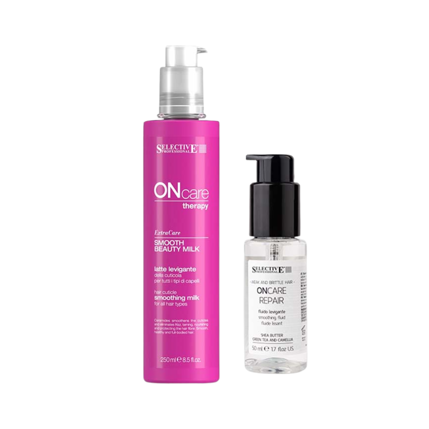Selective Professional ONcare Smooth Beauty Milk 250ml + ONcare Repair Fluid 50ml
