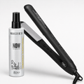 Silver Bullet Wide Plate Keratin 230 Titanium Hair Straightener with Free Heat Protector