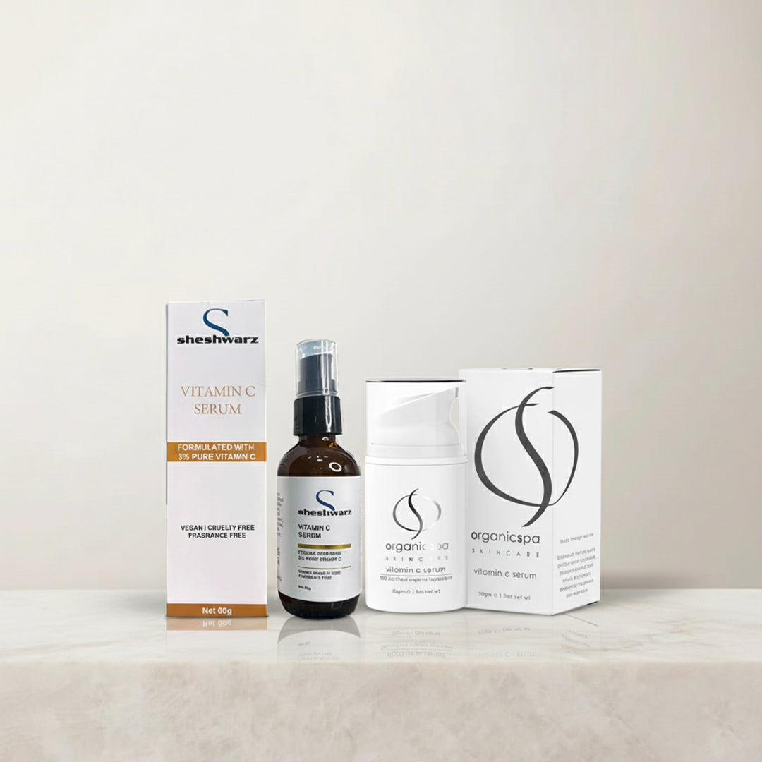 Sheshwarz & Organic Spa Vitamin C Serum 60g + 50g - Vitamin C Duo