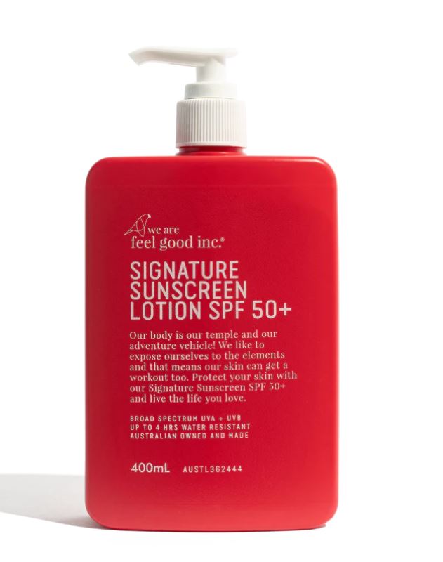We Are Feel Good Inc Signature Sunscreen SPF50+ 400ml
