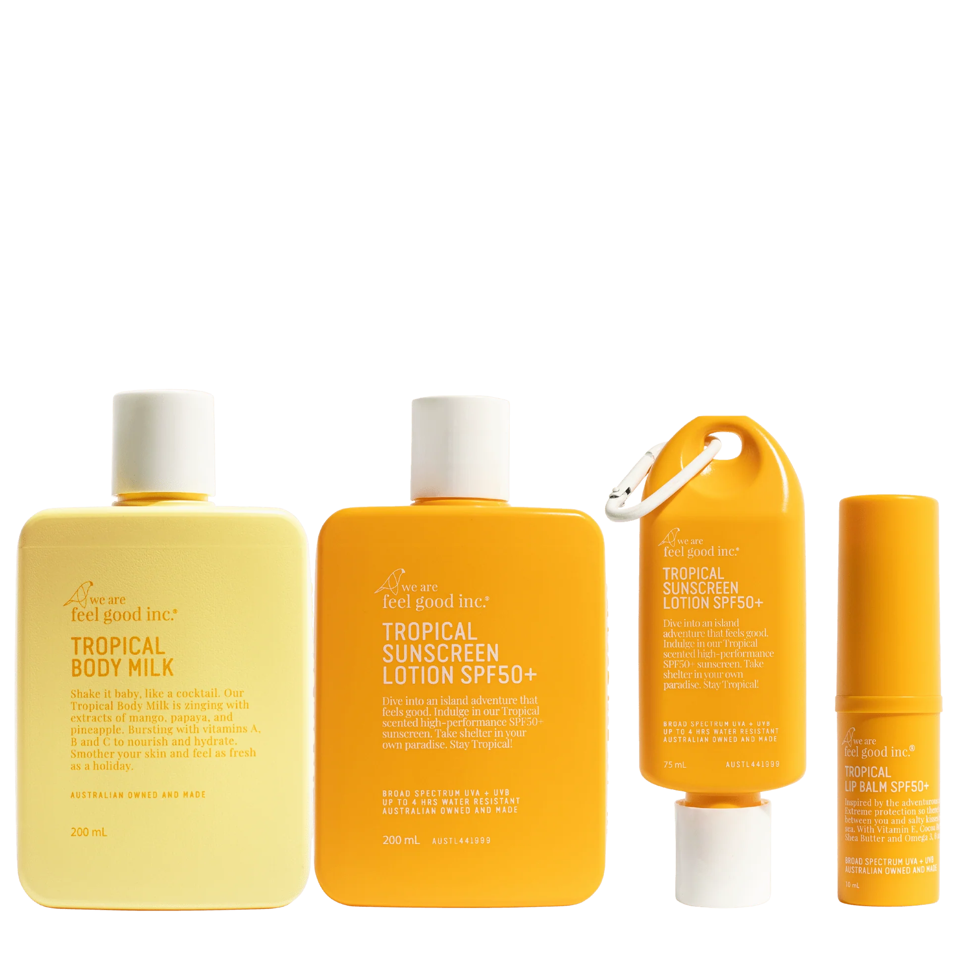 We Are Feel Good Inc. The Tropical Bundle – SPF50+ Sun Protection Set