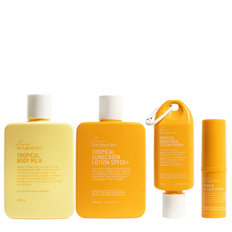 We Are Feel Good Inc. The Tropical Bundle – SPF50+ Sun Protection Set