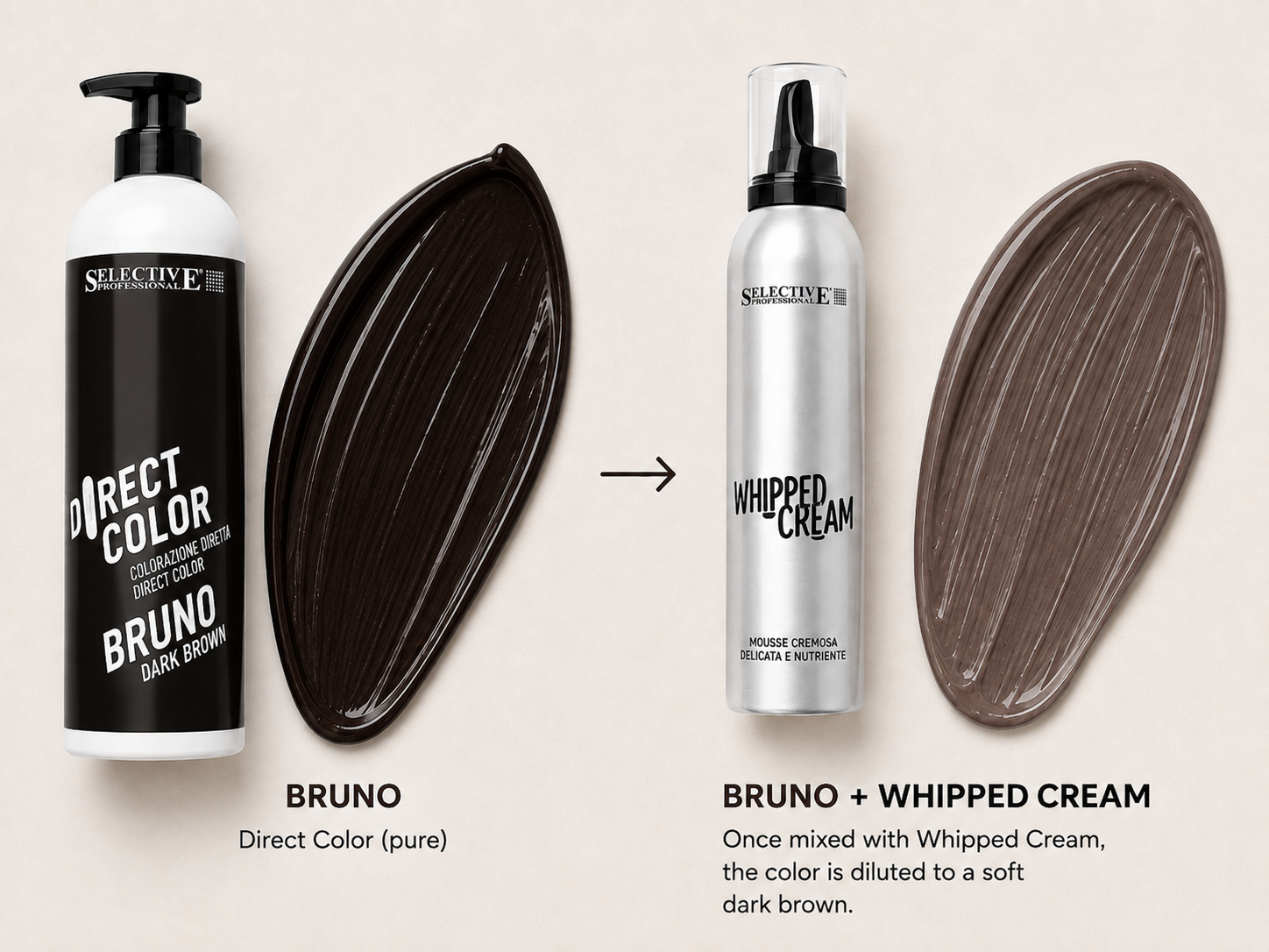 Selective Professional Direct Color Dark Brown 300ml