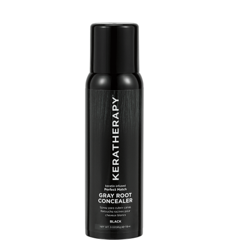 Keratherapy Gray Root Concealer - Black 85g