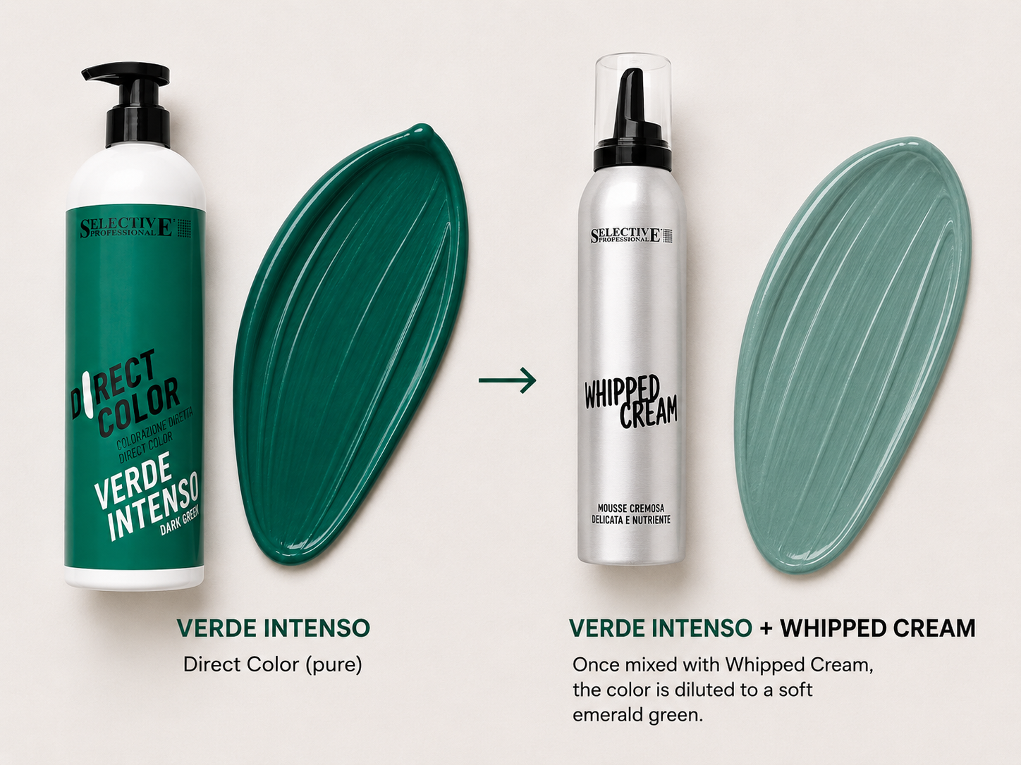 Selective Professional Direct Color Green 300ml