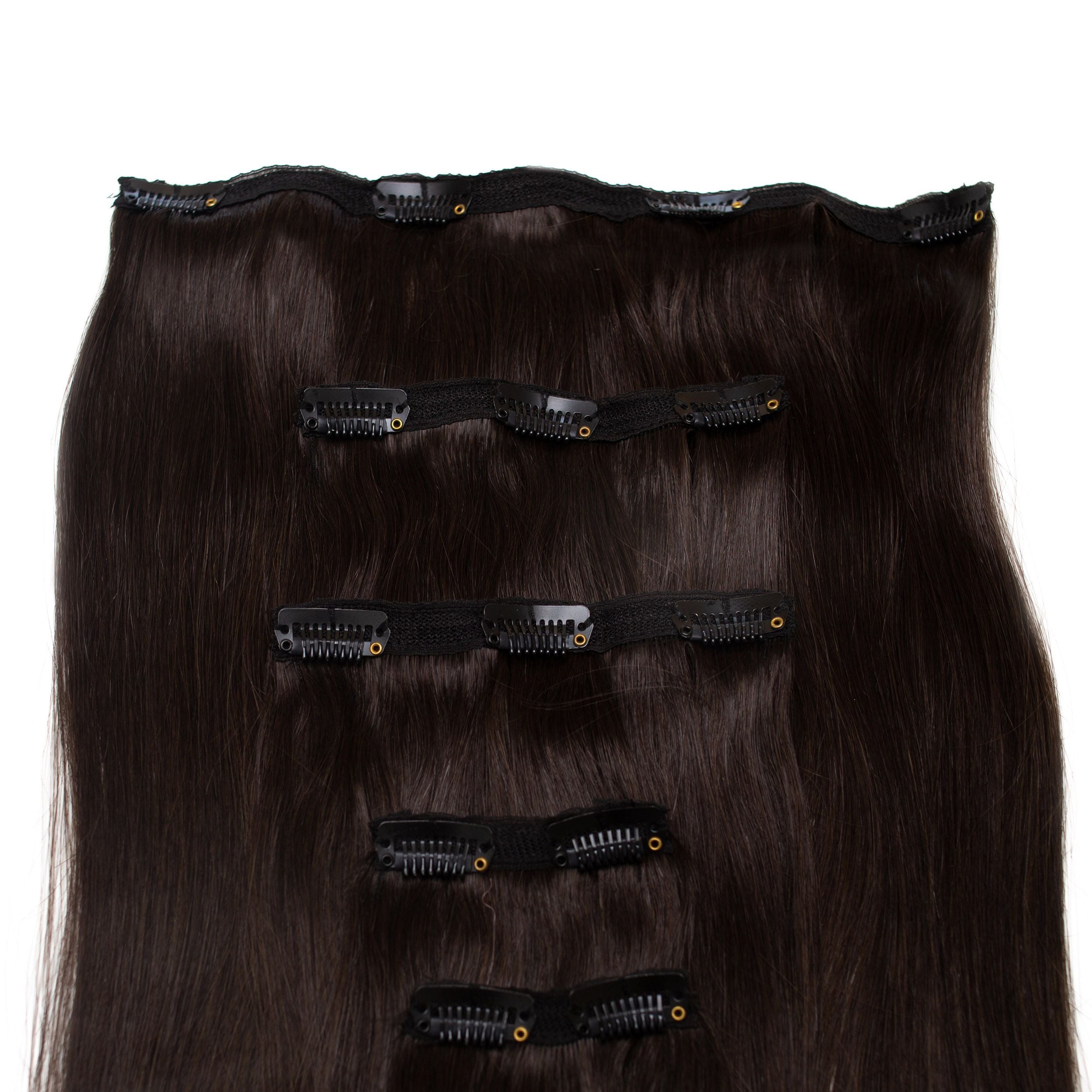 Seamless1 5pc Clip-In Extensions - Caviar 110g