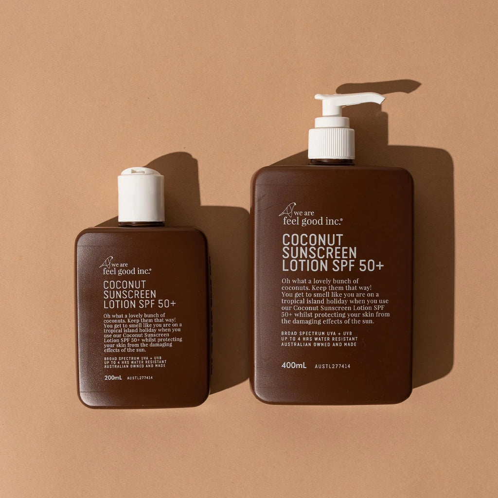 We Are Feel Good Inc. Coconut Sunscreen Lotion SPF 50+ 200ml