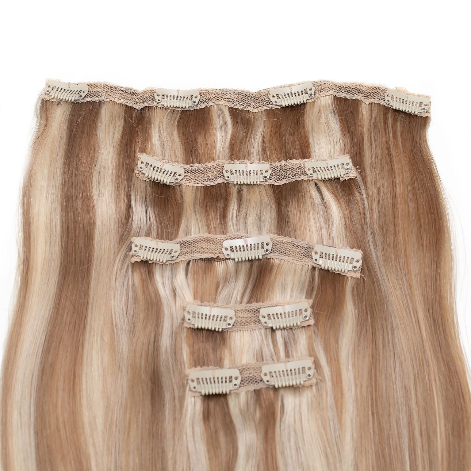 Seamless1 5pc Clip-In Extensions - Milkshake/Cinnamon 110g