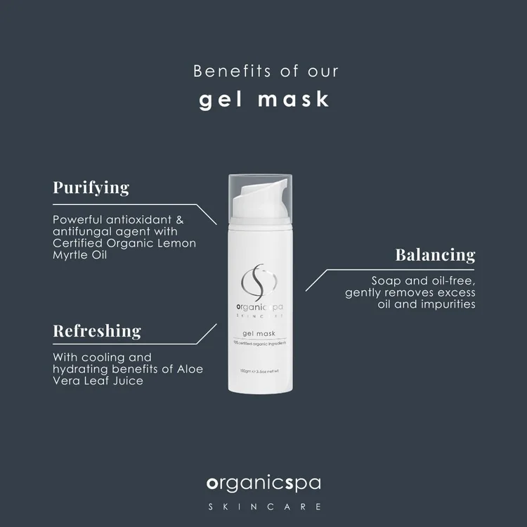 Organic Spa Gel Mask 100gm