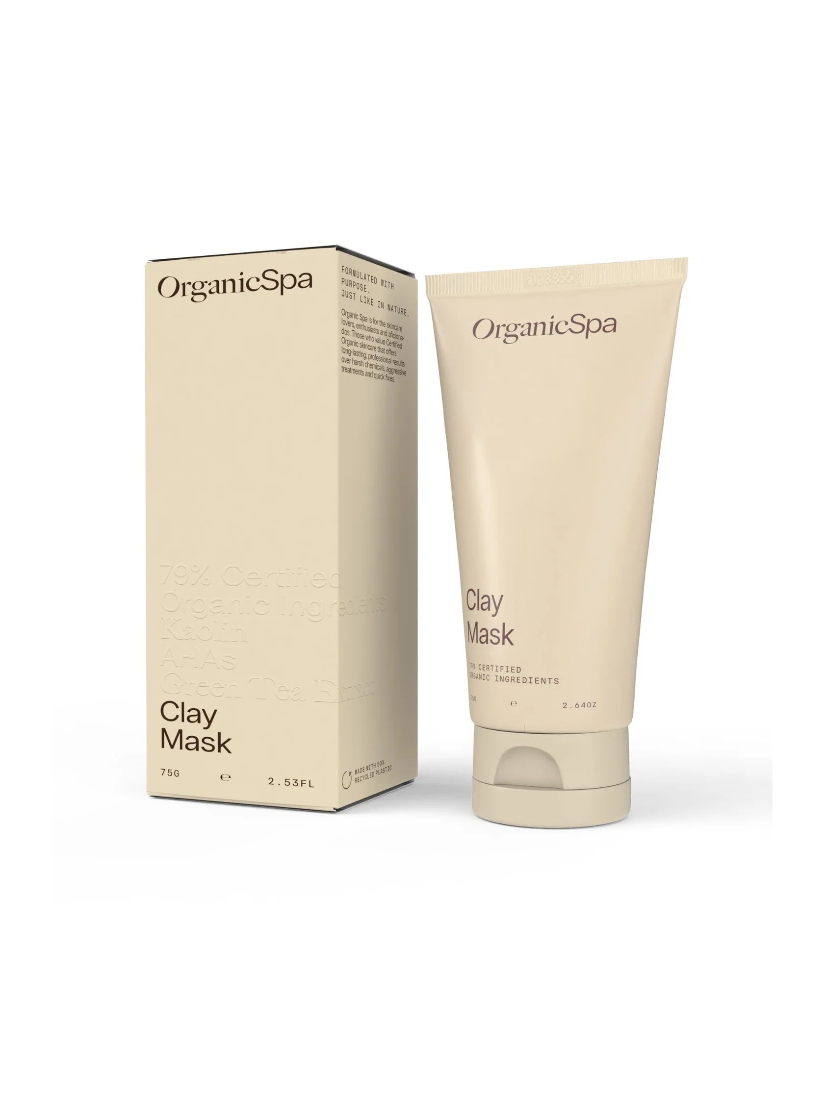 Organic Spa Clay Mask 75g