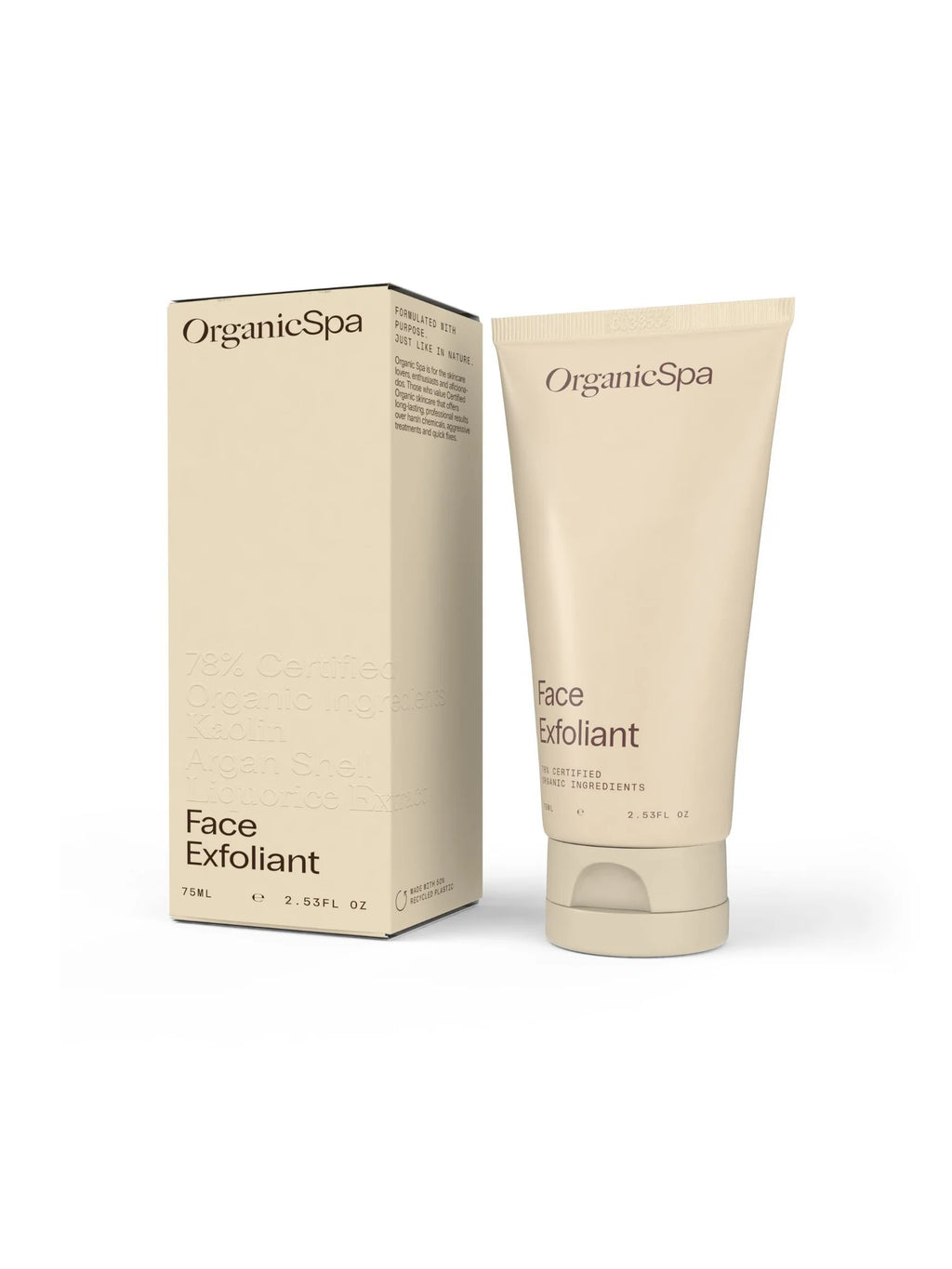Organic Spa Face Exfoliant 75ml