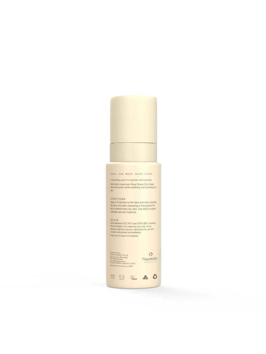 Organic Spa Hydrating Spritz 140ml