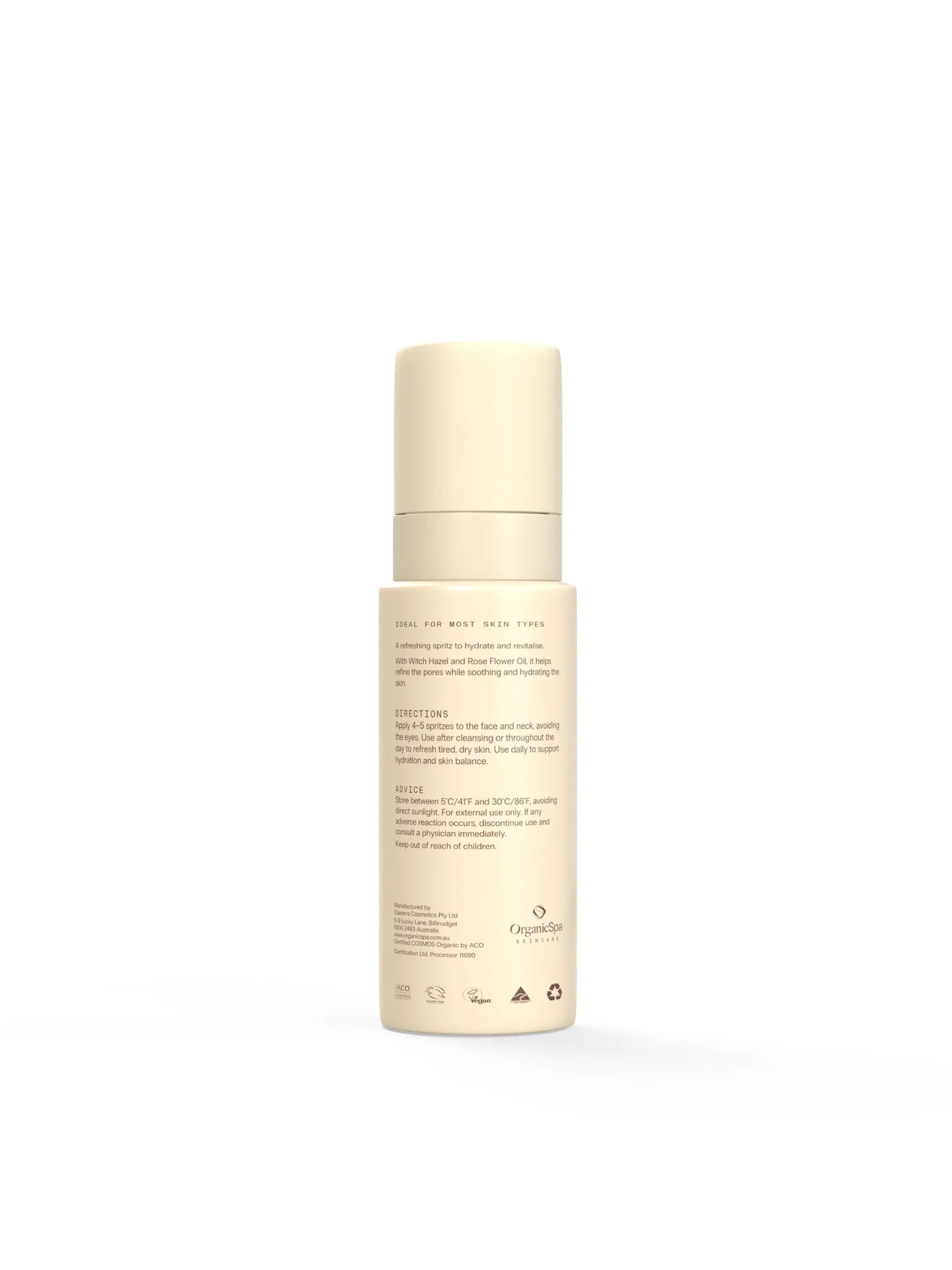 Organic Spa Hydrating Spritz 140ml