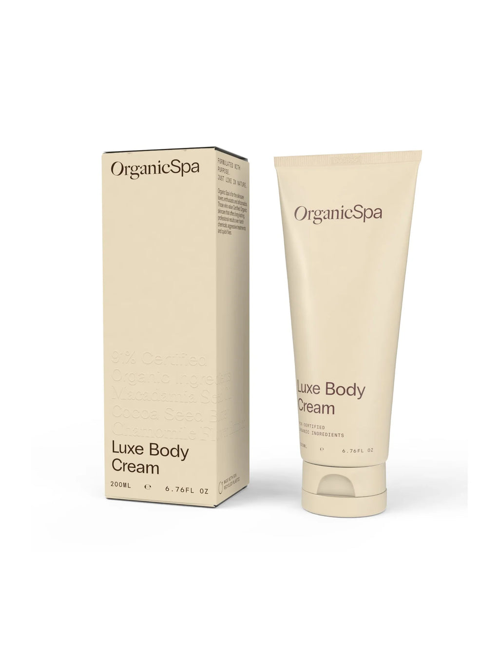Organic Spa Luxe Body Cream 200g