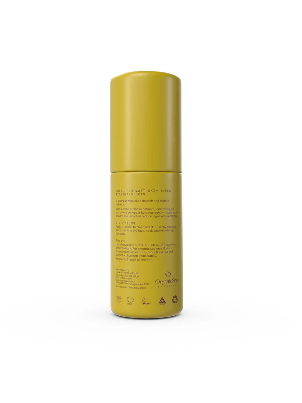 Organic Spa Antioxidant Face Oil 30ml
