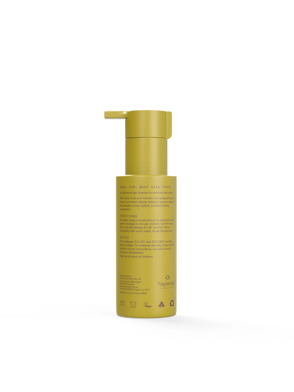 Organic Spa Lactic Gel Cleanser 140ml