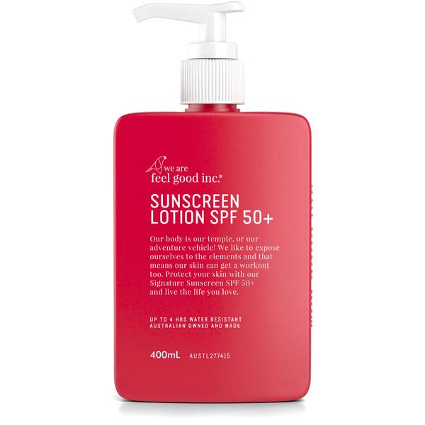 We Are Feel Good Inc. Signature Sunscreen Lotion SPF 50+ 400ml