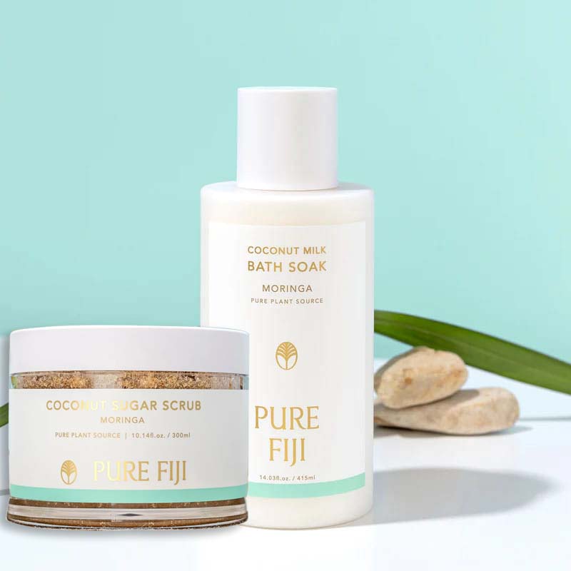 Pure Fiji Sugar Scrub and Milk Bath Combo