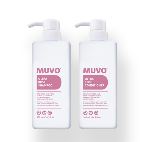 MUVO Ultra Rose Shampoo & Conditioner Bundle
