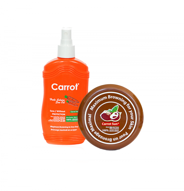 Carrot Sun Combo Original and Coconut