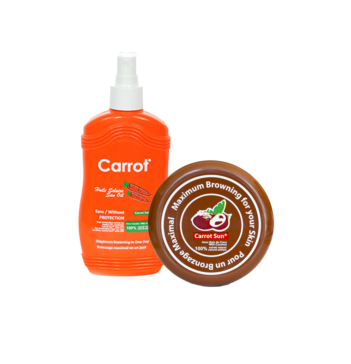 Carrot Sun Combo Original and Coconut