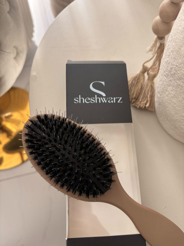 Hair Extension Brush Sheshwarz