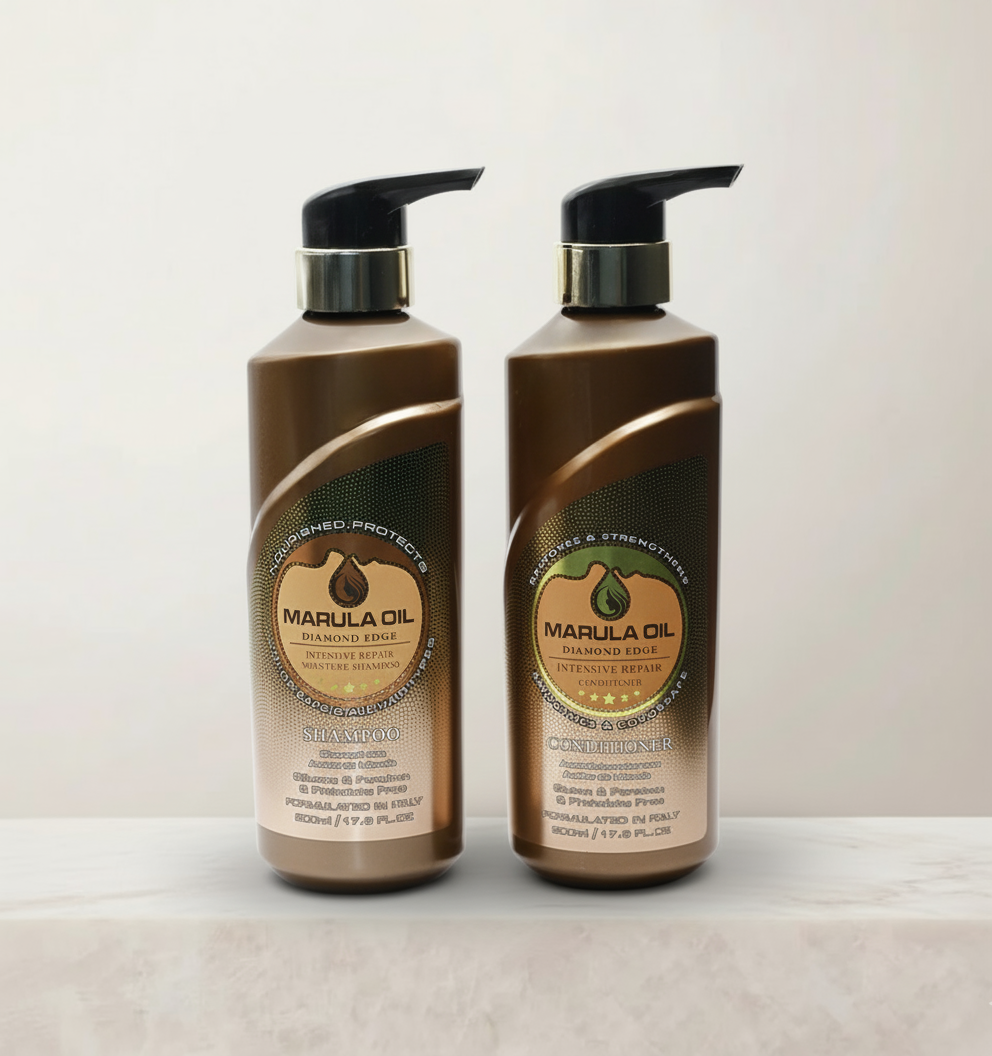 Marula Oil Shampoo & Conditioner Set