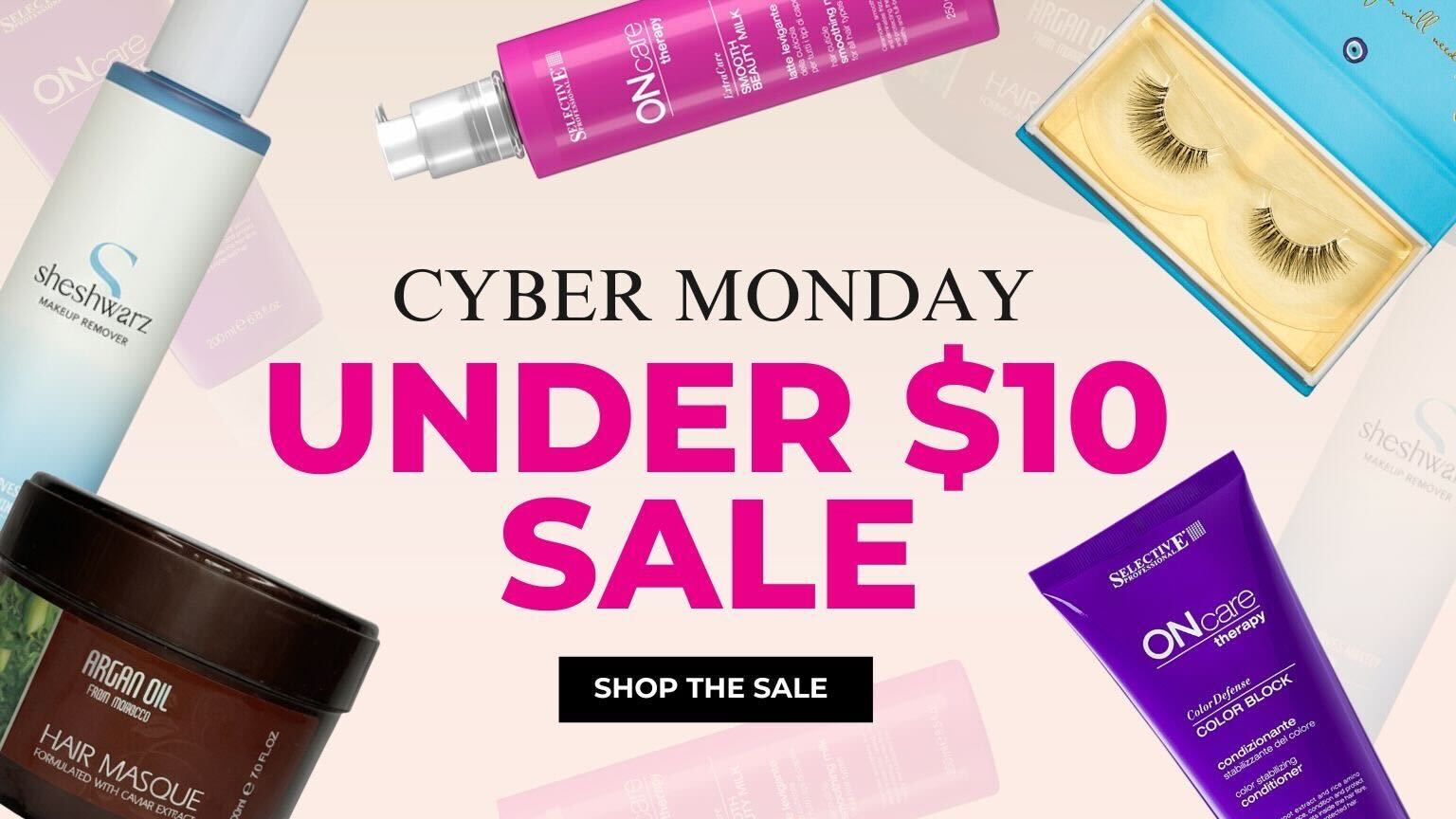 Cyber Monday Under $10 Sale
