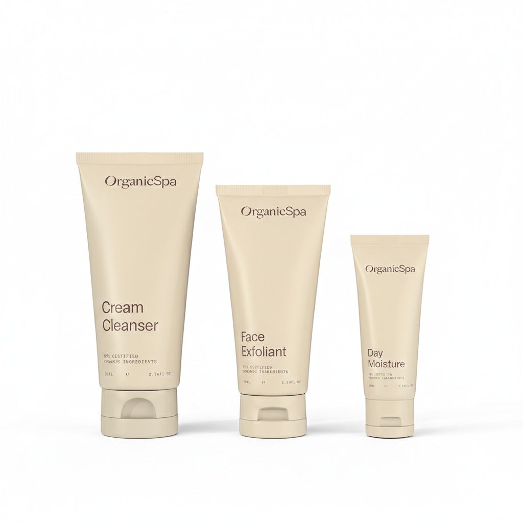 Organic Spa Mens Skincare Essentials Bundle