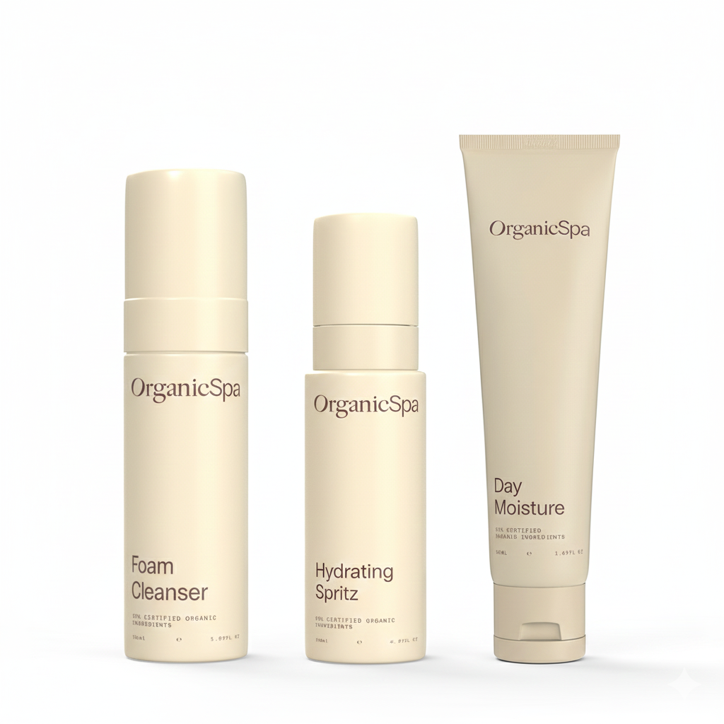 Organic Spa Essentials Bundle - Normal Skin
