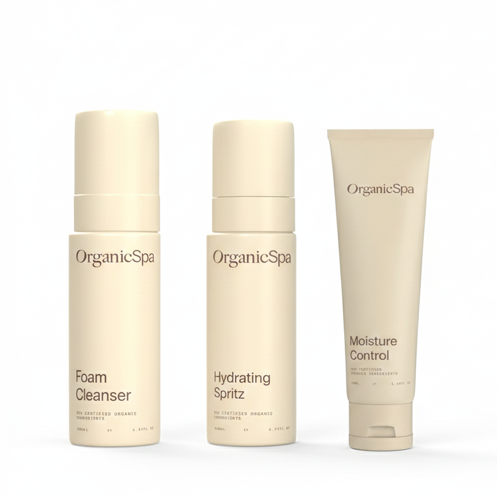 Organic Spa Essentials Bundle - Oily Skin